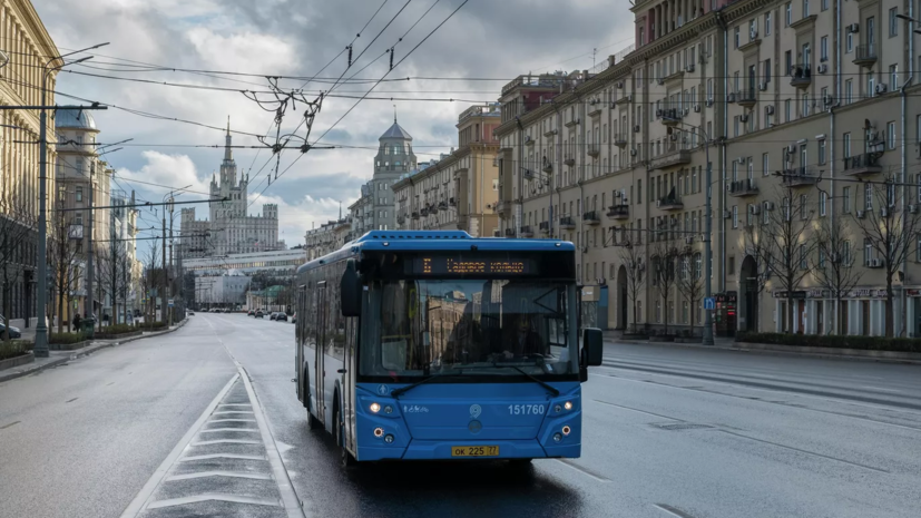 В Москве обновление городского транспорта производят благодаря отечественному автопрому