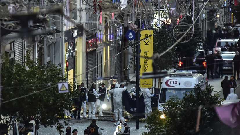 Число задержанных из-за теракта в центре Стамбула выросло до 50