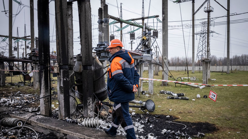 Глава Минэнерго Украины: по энергосистеме страны нанесли самый массированный удар