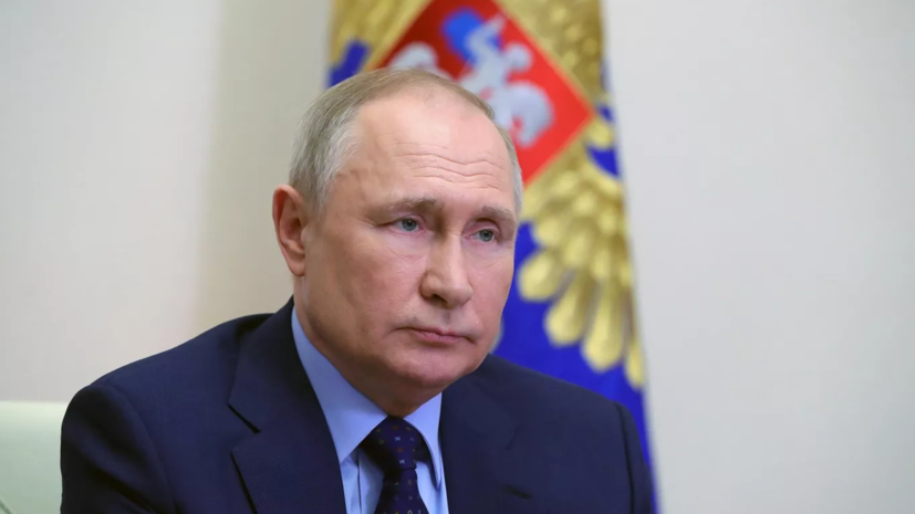 Путин выразил соболезнования в связи со смертью Горшкова