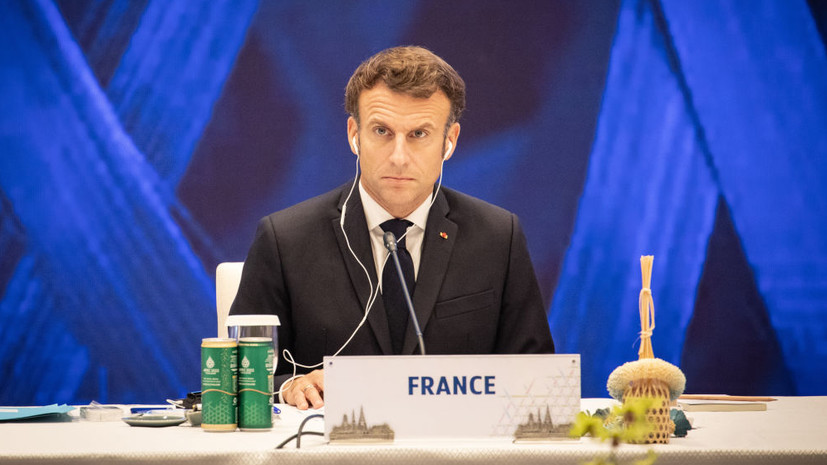 Макрон заявил о способности Китая «оказывать давление» на Россию