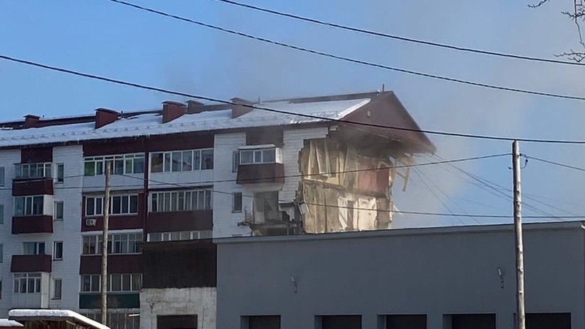 Губернатор заявил, что всем пострадавшим при взрыве газа на Сахалине выделят новое жильё