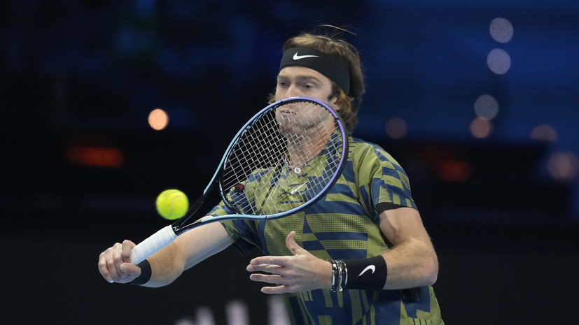 Рублёв высказался о своём сопернике по полуфиналу Итогового турнира ATP
