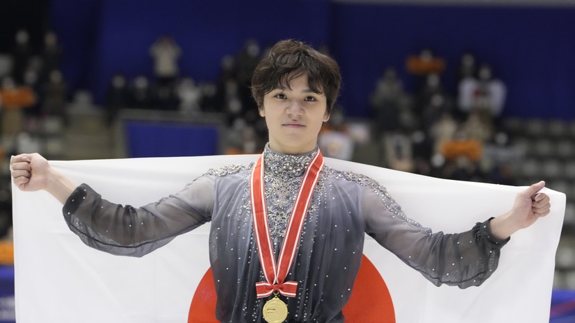 Фигурист Уно победил на этапе Гран-при в Японии
