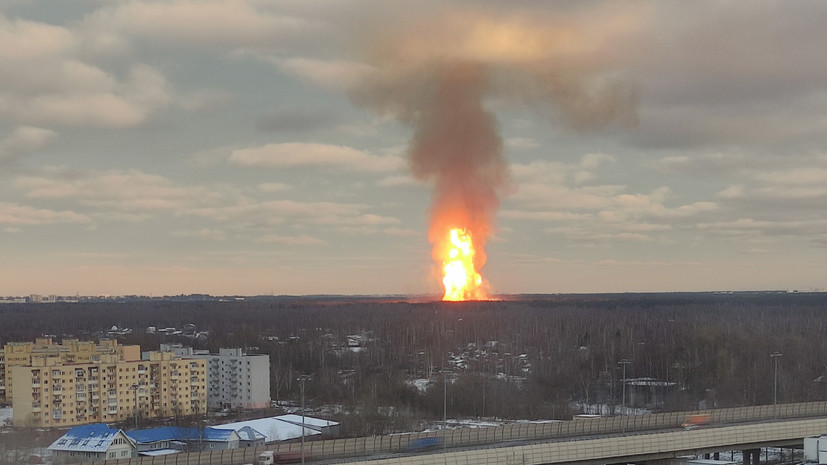 Разгерметизация с возгоранием: что известно о пожаре на участке газопровода в Ленобласти