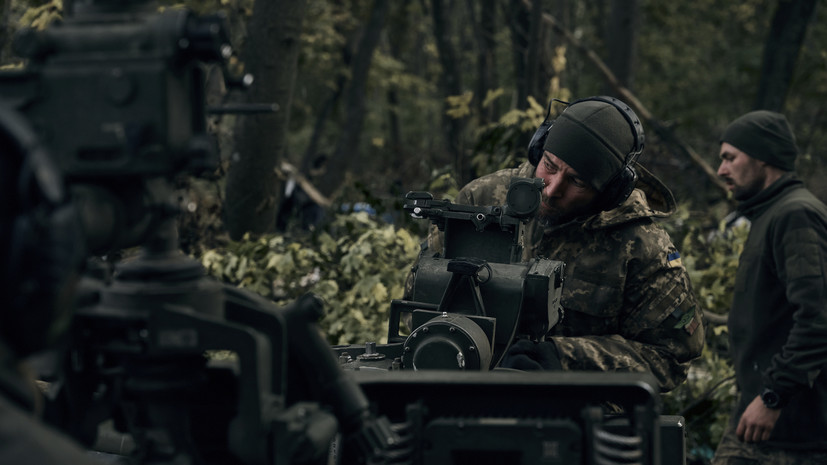 Боевики ВСУ стреляют фосфорными боеприпасами по позициям добровольческого батальона «Крым»