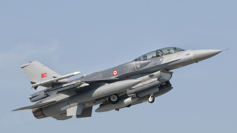 ВВС Турции нанесли удары по РПК в четырёх регионах Сирии и одном регионе Ирака