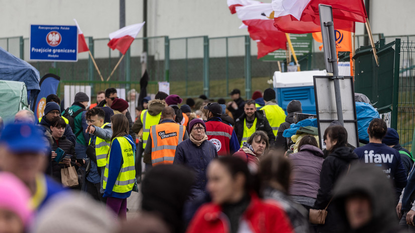 В Польше прогнозируют прибытие новых беженцев из-за тяжёлой зимы на Украине