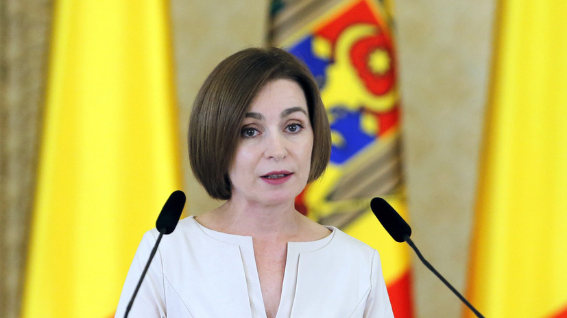 Санду предупредила об ухудшающейся ситуации в экономике и энергетике Молдавии