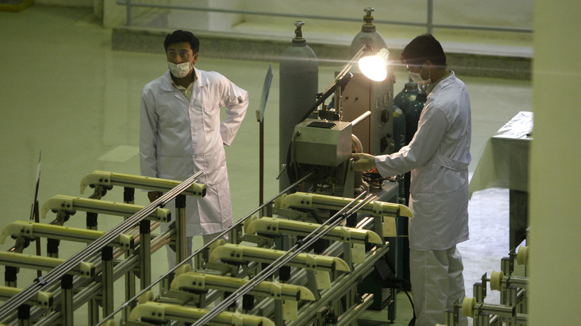 ISNA: Иран увеличил уровень обогащения урана до 60% на объекте в Фордо