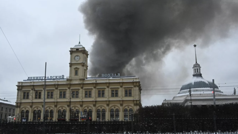 По делу о пожаре на складе в Москве задержаны два человека