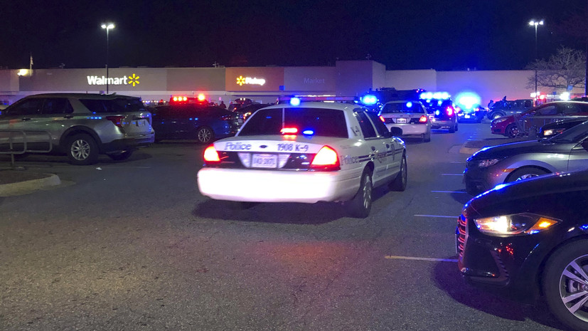 Полиция сообщила о гибели нескольких человек при стрельбе в магазине Walmart в Вирджинии