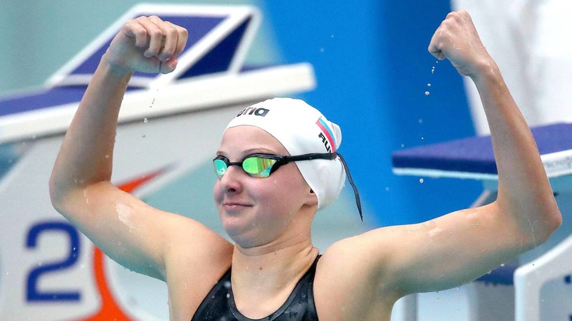 Чикунова побила рекорд Европы на дистанции 200 м брассом на короткой воде
