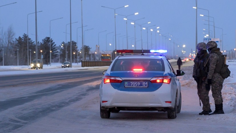 В МВД Казахстана заявили о пресечении незаконной акции в Астане