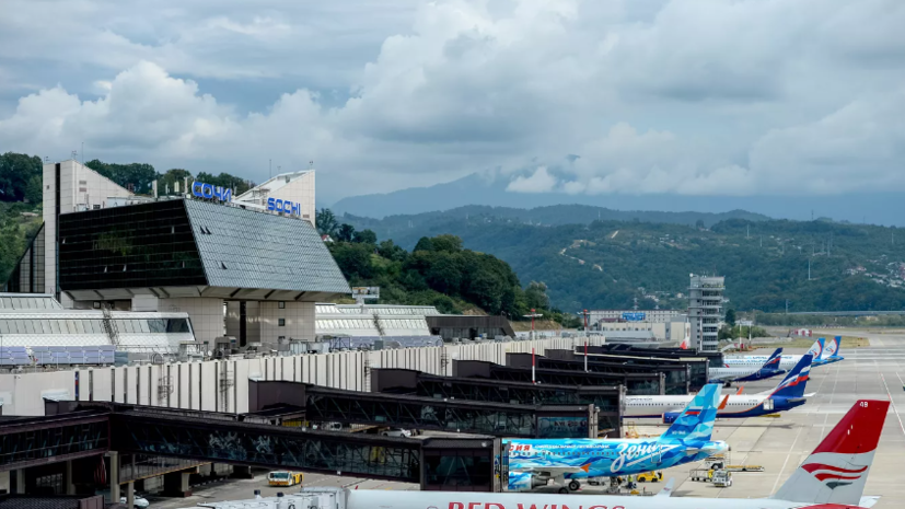 В аэропорту Сочи к 2026 году планируется открыть новый пассажирский терминал
