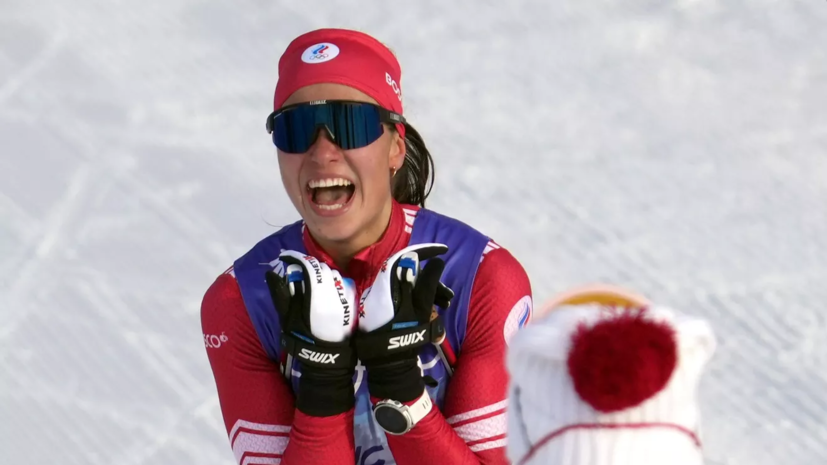 Степанова победила в спринте свободным стилем на этапе Кубка России по лыжным гонкам