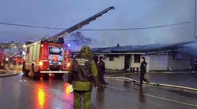 Пожар в клубе Полигон в Костроме полностью потушен