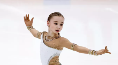 Жилина выиграла короткую программу на этапе юниорского Гран-при России в Москве