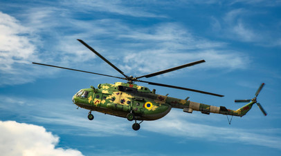 ВКС России сбили украинский Ми-8 в Запорожской области