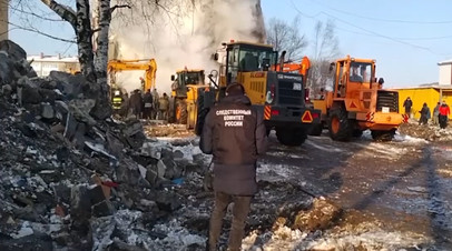 В МЧС заявили о завершении разбора завалов подъезда на месте взрыва газа на Сахалине