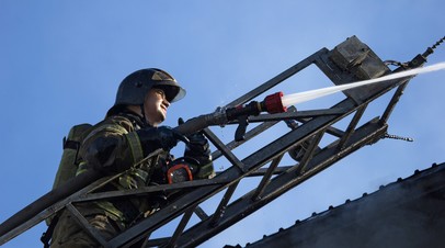 Губернатор Ленобласти прокомментировал пожар на газозаправочной станции