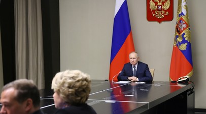 Путин заявил, что Россия не меняет своих планов по развитию государства