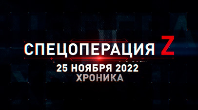 Спецоперация Z: хроника главных военных событий 25 ноября