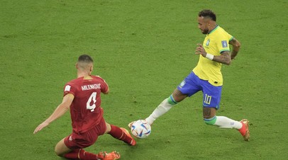 Marca: в Бразилии считают, что игроки Сербии специально травмировали Неймара