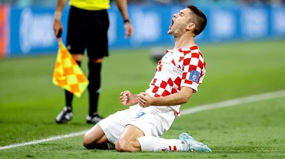 Нападающий сборной Хорватии Андрей Крамарич