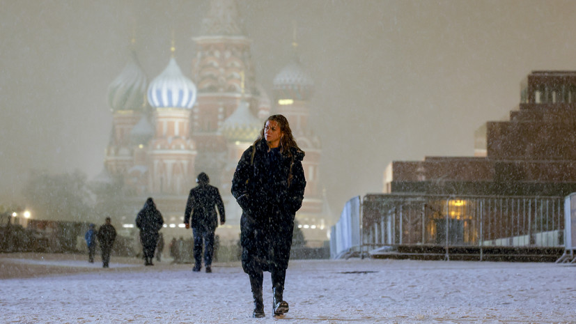 Метеоролог Терешонок спрогнозировал морозы ниже -10 °С в Москве в новогоднюю ночь