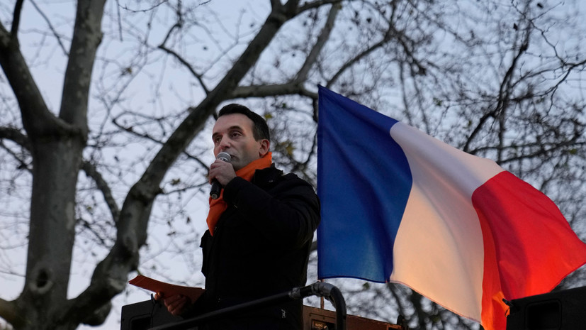 Французский политик Филиппо призвал Париж выйти из ЕС из-за тоталитарной политики Брюсселя