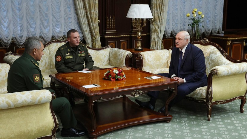 «Пул Первого»: Шойгу и Лукашенко проведут встречу в Минске