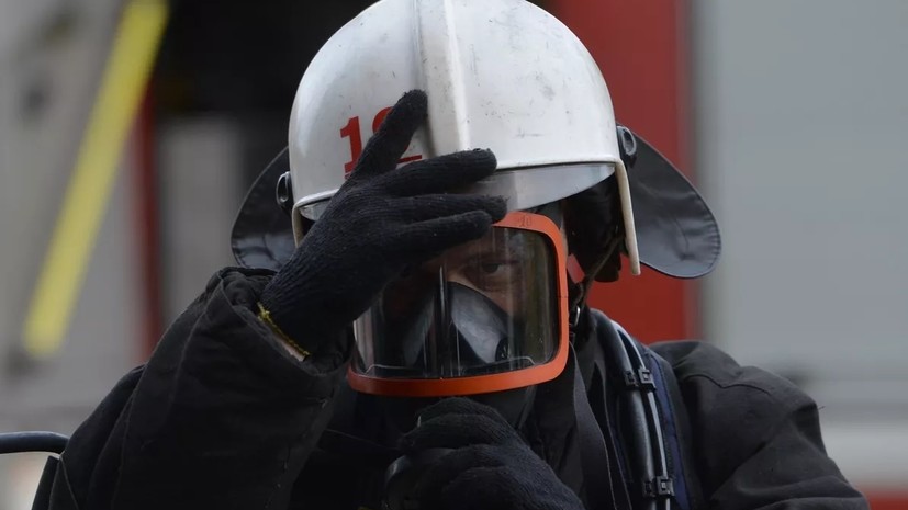 Пожар произошёл в здании с ресторанами в центре Москвы