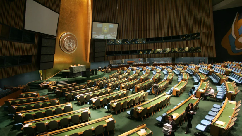 Генассамблея ООН приняла резолюцию России о неразмещении первыми оружия в космосе
