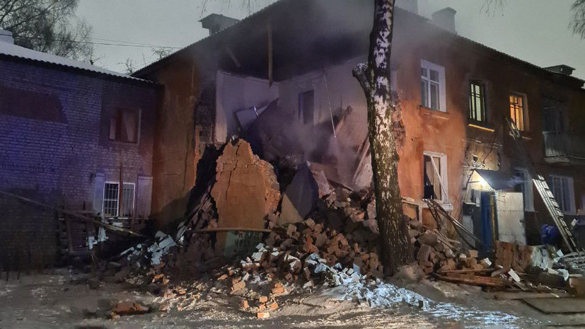 ТАСС: причиной взрыва в доме в Рязани стал самогонный аппарат