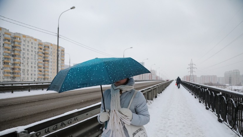 Синоптик Тишковец сообщил, что 12 декабря в Москве побит многолетний рекорд по осадкам