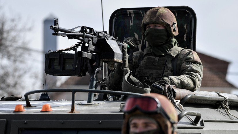 Песков заявил, что о выводе российских войск с Украины до конца года не может быть и речи