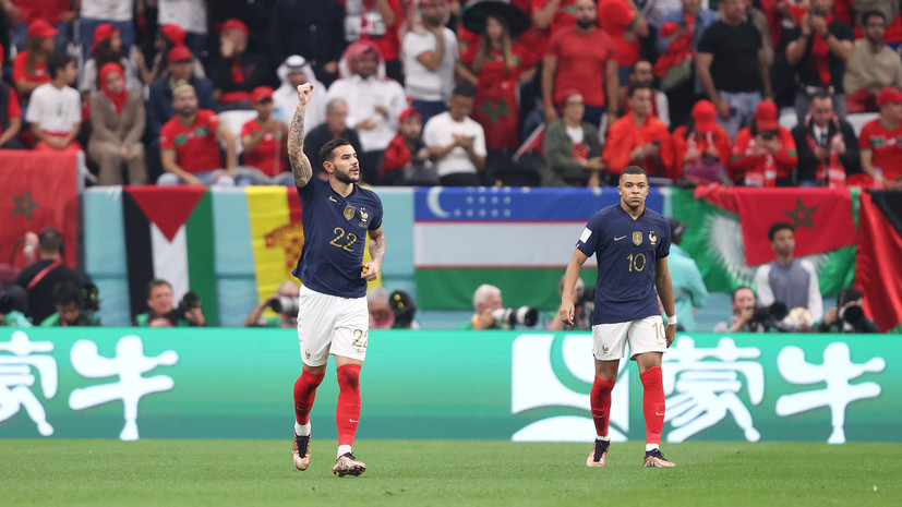 Навстречу Месси: Франция обыграла Марокко в полуфинале чемпионата мира по футболу в Катаре