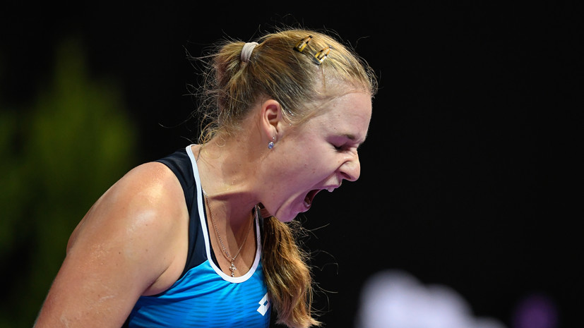 Блинкова пробилась в полуфинал теннисного турнира в Лиможе