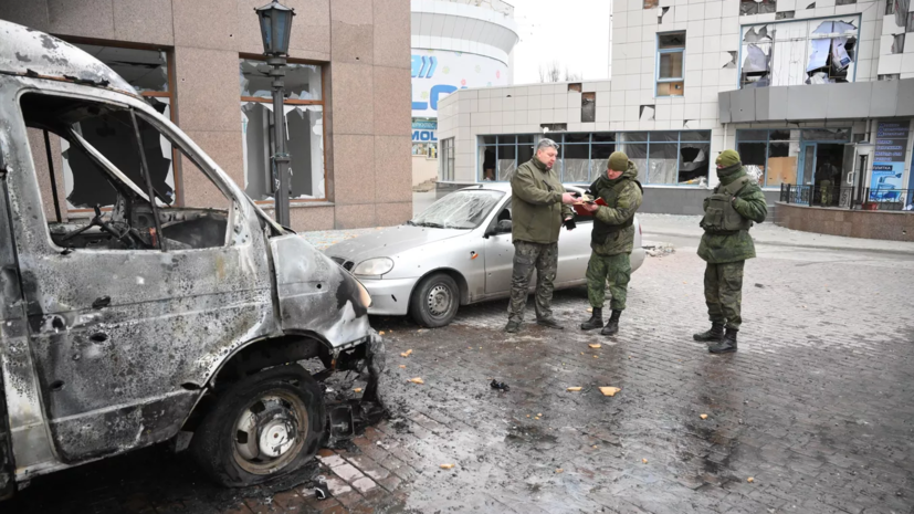 Кулемзин: маршрутное такси попало под обстрел ВСУ в Донецке