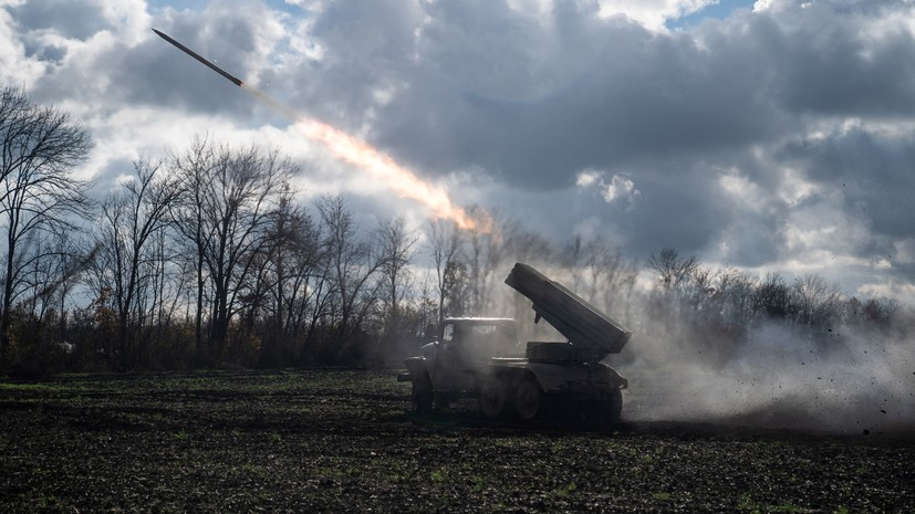 Боевики ВСУ выпустили ещё десять ракет из «Града» по Донецку