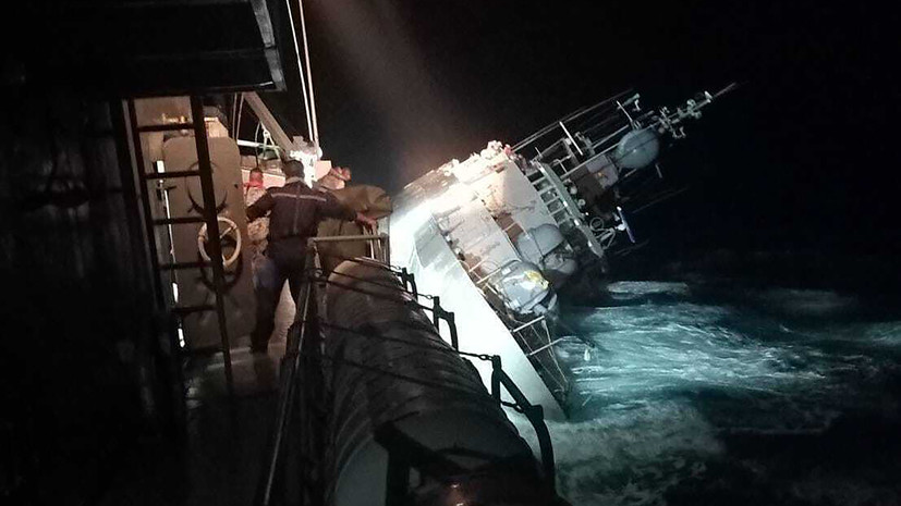 Корабль ВМС Таиланда затонул в Сиамском заливе, ведутся поиски 31 моряка