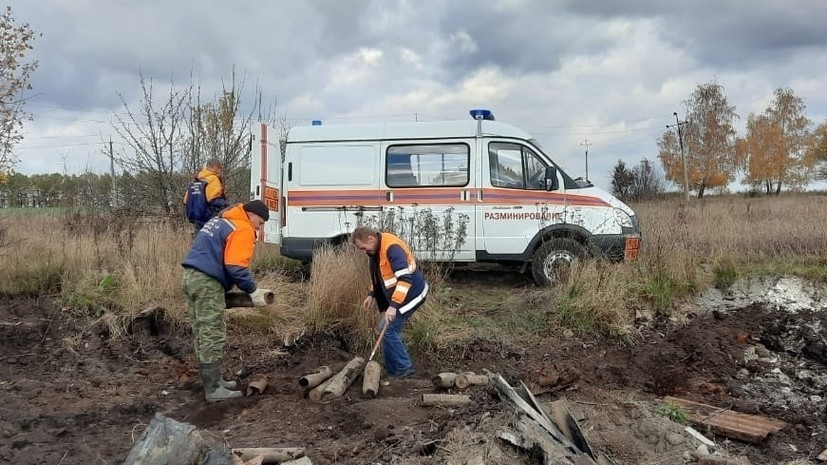 В Туле обезвредили мину времён Великой Отечественной войны