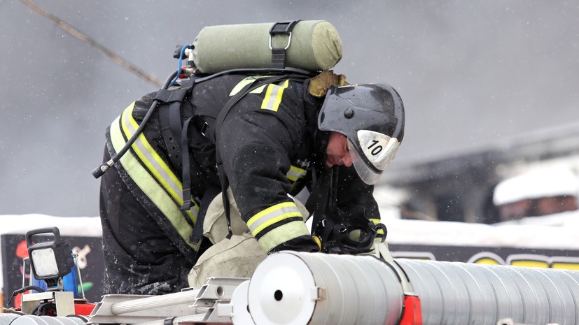 ТАСС: в здании ГУ Росгвардии по Москве произошёл пожар