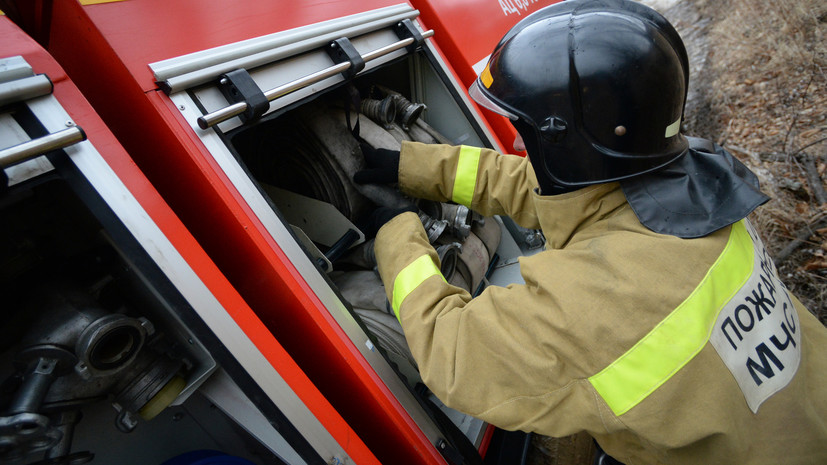 РИА Новости: возгорание в общежитии Росгвардии в Москве удалось потушить