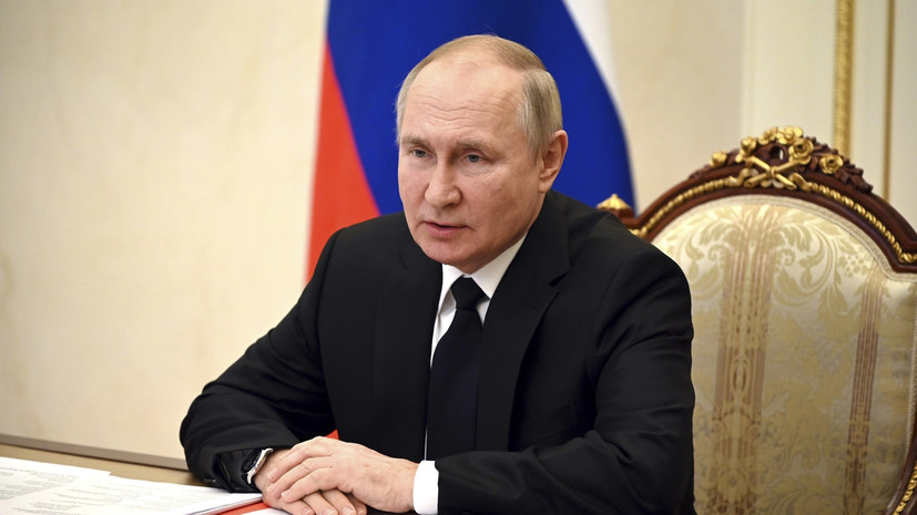 Путин заявил, что рассчитывает на полное выполнение гособоронзаказа в 2023 году