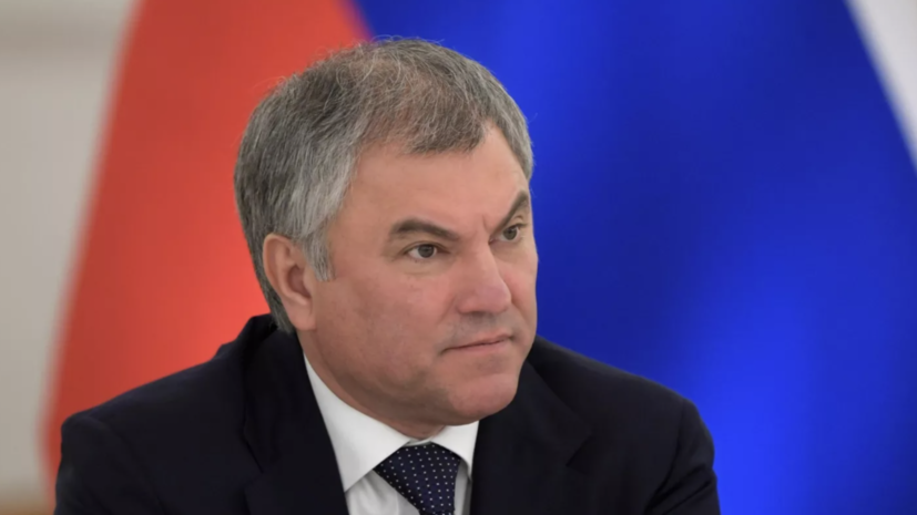 Володин заявил о необходимости отменить преференции для покинувших Россию