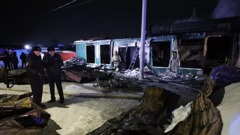 Следствие определило причиной пожара в кемеровском приюте неправильную эксплуатацию котла