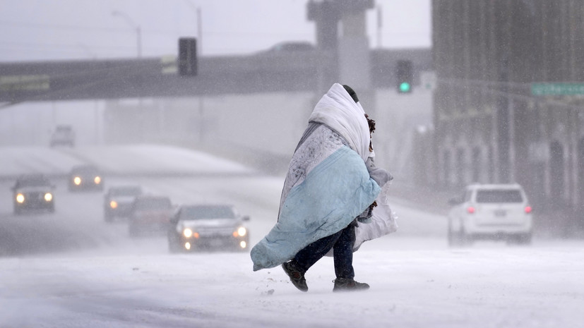Число погибших от последствий снежной бури в США возросло до 55