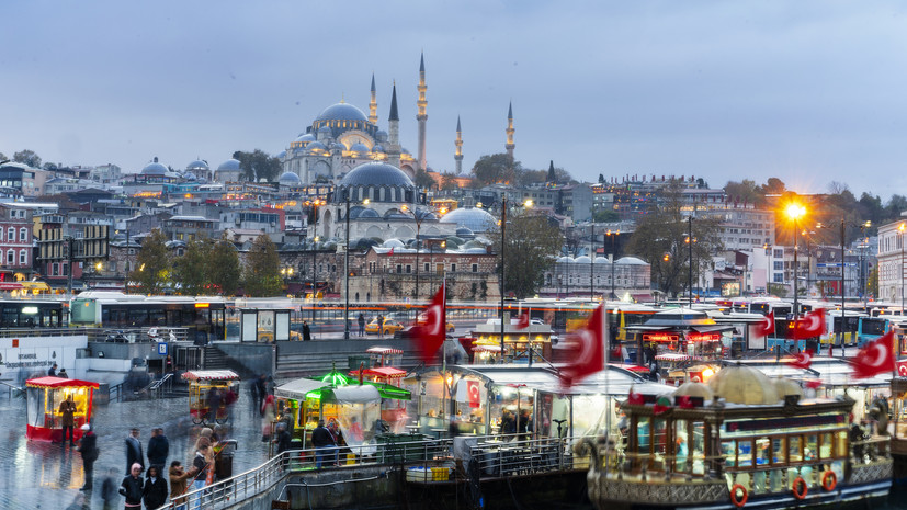 Турцию посетили 5,5 млн россиян в 2022 году